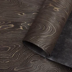 T0.5mm wall art wood veneer panels wall Decorative Surface of Desktop Wood Veneer Wine Cabinet Wood Veneer For Furniture