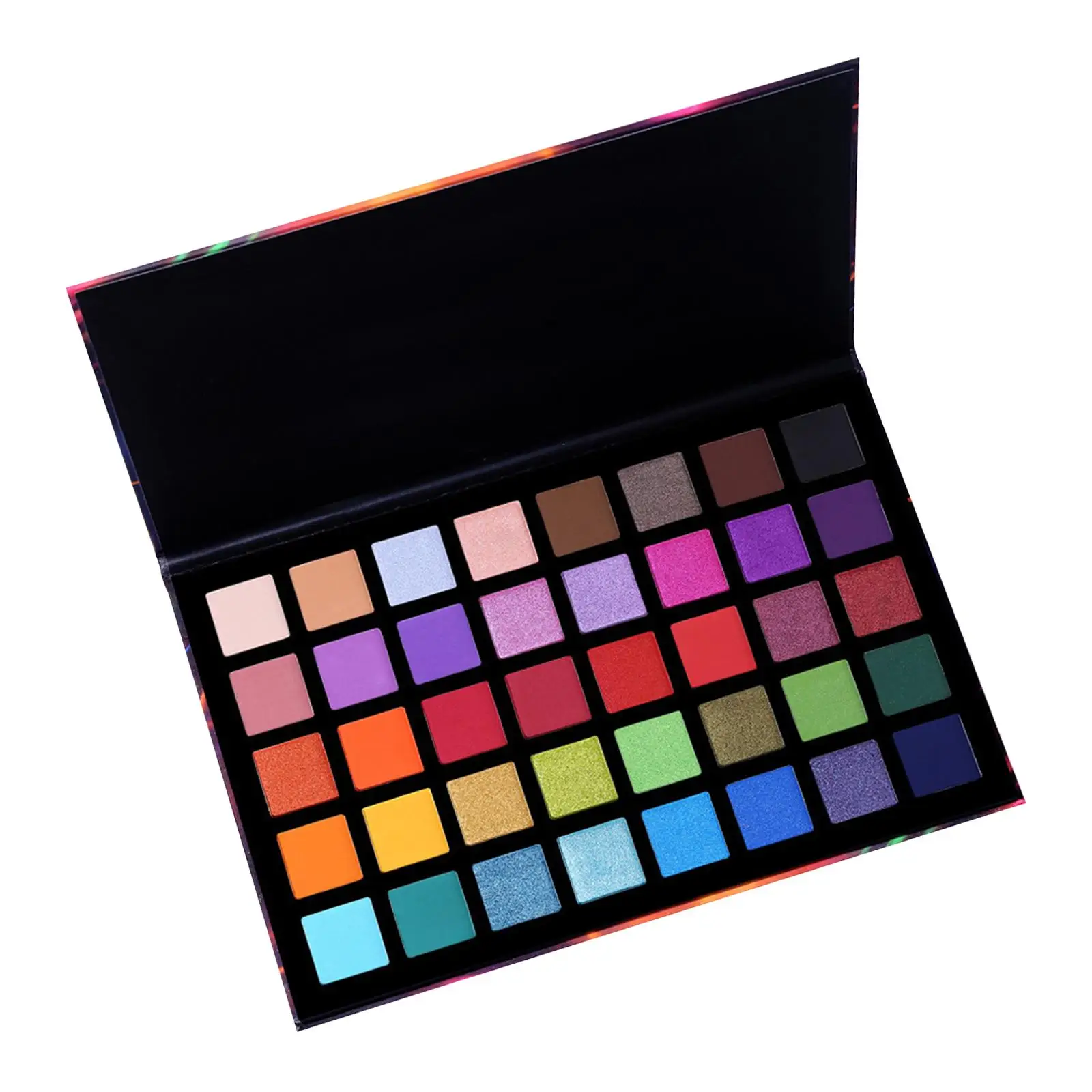 Lidschatten-Palette 40 Farben lang anhaltende weiche Textur matte exotische Lidschatten Lidschatten Make-up für Frauen Make-up Anfänger