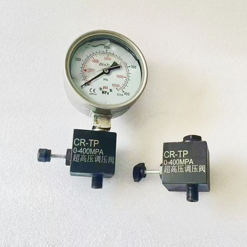 0-4000bar CRIN Diesel Pump Plunger Pressure Regulating Valve 400Mpa Oil Circuit Testing Regulator Can Simulate DRV Work