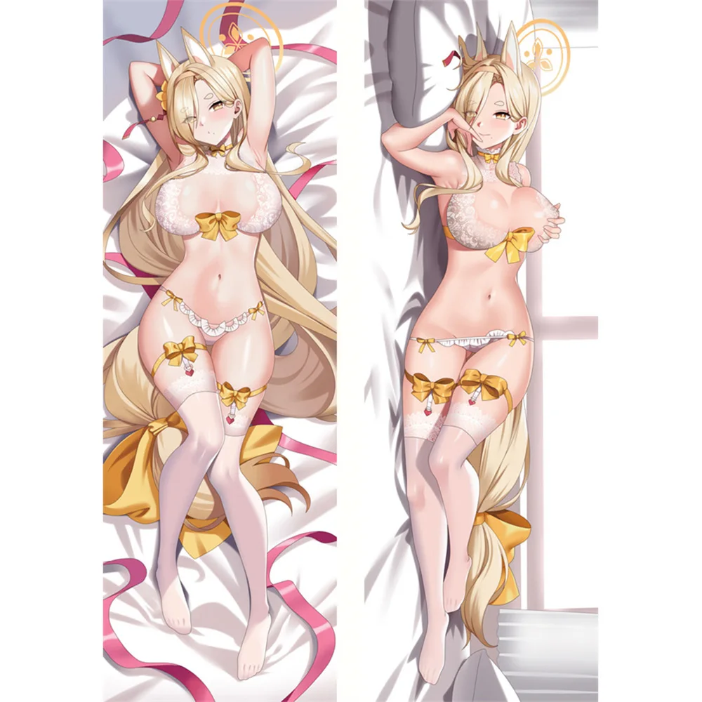 

Blue Archive KUWAKAMI KAHO Dakimakura Waifu 2WAY Hugging Body Pillow Case Gift Anime Sexy Pillow Case Otaku Cushion Cover