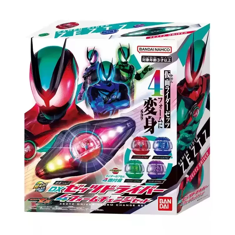 

Оригинальный Bandai Dx премиум-класса для ролевых игр, подарочный коллектор Shin Kamen Rider Zect Zernuz, трансформационный ремень для водителя, Deluxe Edition с Zzz