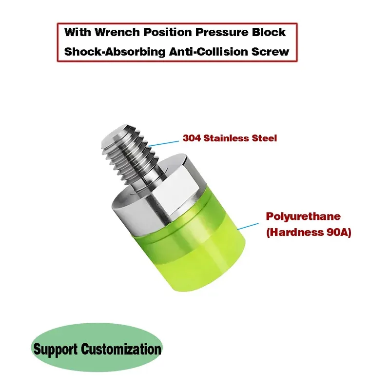

Elastic Buffer Coated Screw for Contact Surface Protection in Sensitive Component Connections with Anti Vibration