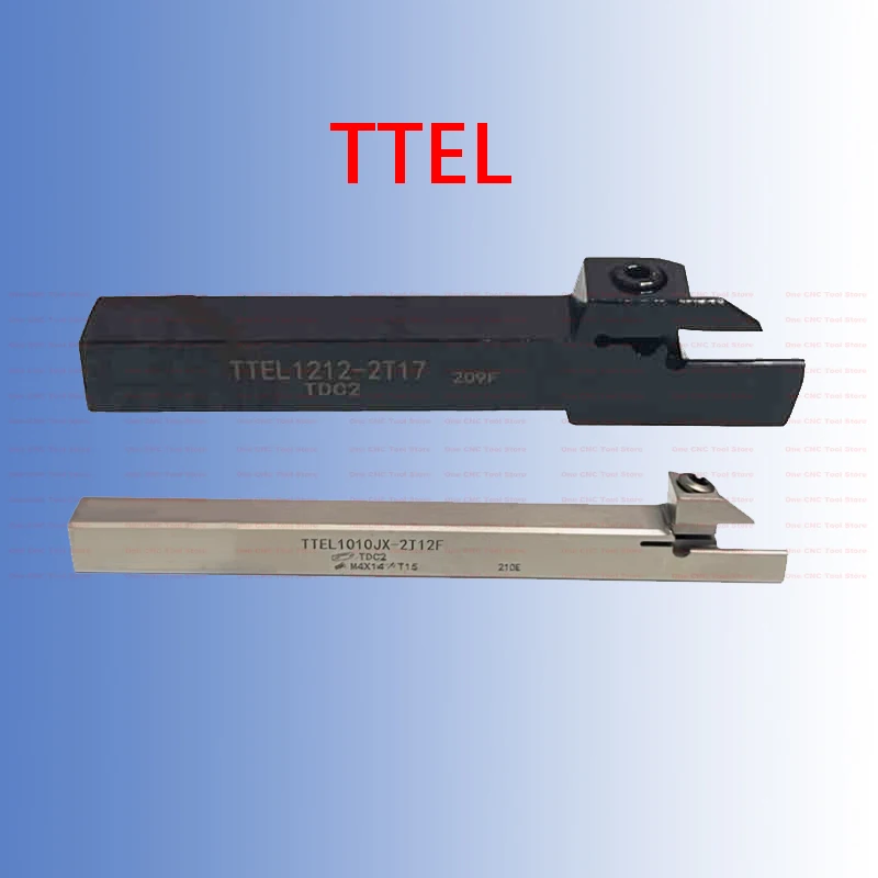 TTER TTER2525-5 TTER1212-2T17 TTER1616-3T20 TTER2020-4 External Slotting Tool Holder TTEL Spring Steel Anti-Seismic TDC Inserts