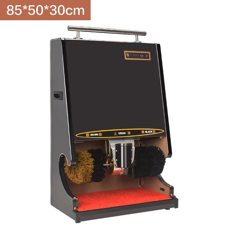 220V Automatic Shoe Brushing Machine for Hotel Lobby with Sensor, Shoe Shiner Tool for Home and Commercial Use A