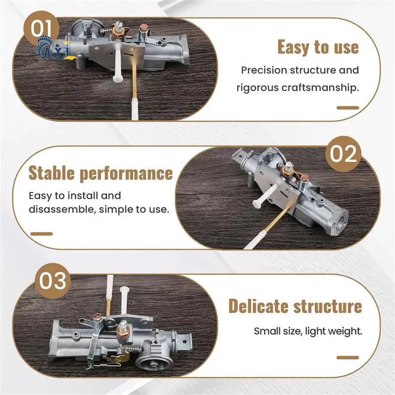 AY03-Carburetor Carb Kit بديل لـ 299437 297599 مناسب لمحركات Briggs & Stratton 135200 130200 100200 ذات 4 دورات صغيرة