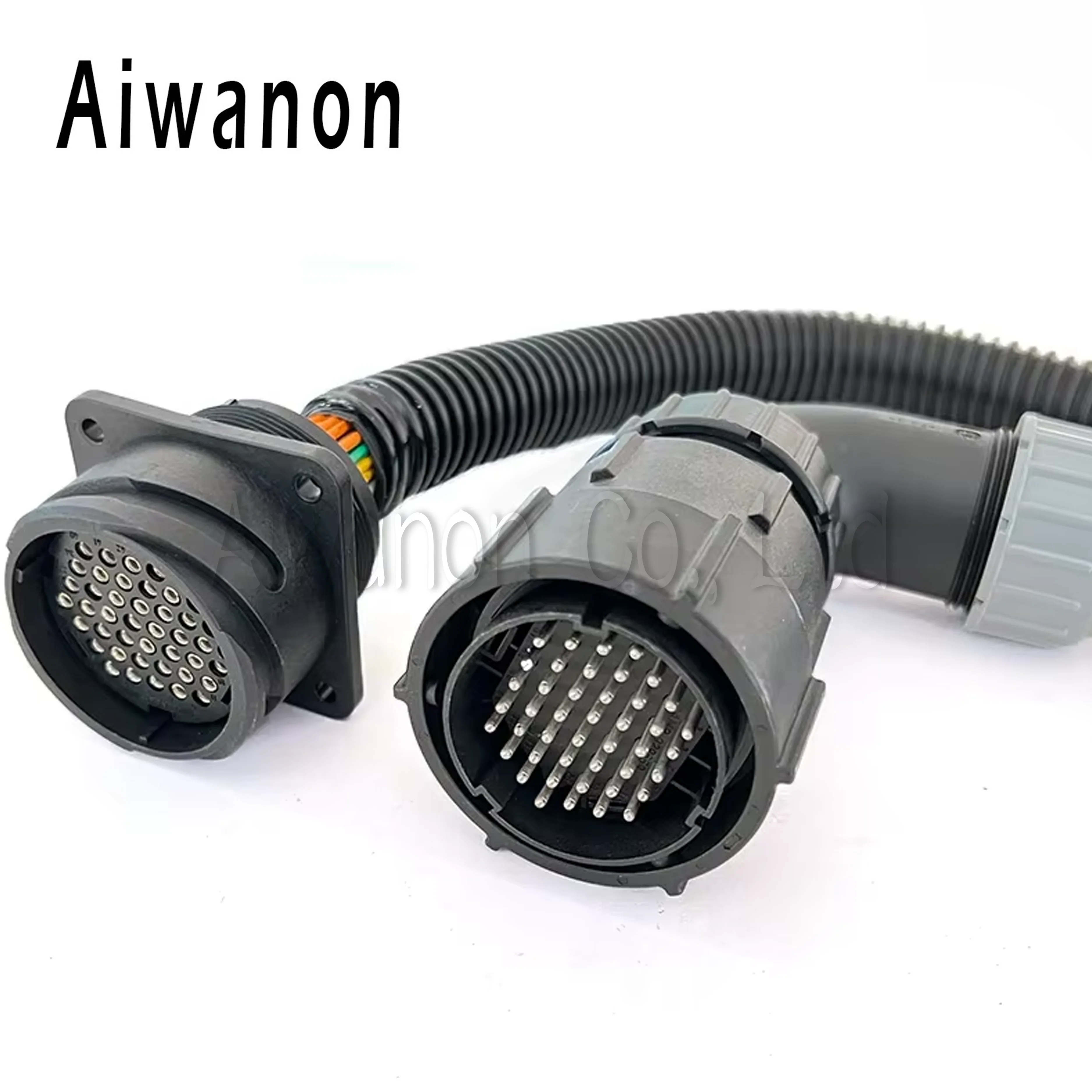 

1 Set 44 Pin Car Chassis Reverse Electrical Cable Connectors Waterproof Female Male Wire Harness Plug for 828897-1 828895-1