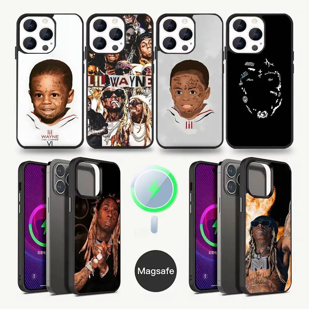 

L-Lil WayneS Rapper Phone Case For iPhone 16,15,14,13,12,11,Pro,Max,Plus,Mini,Magsafe,Magnetic Wireless Charging Case