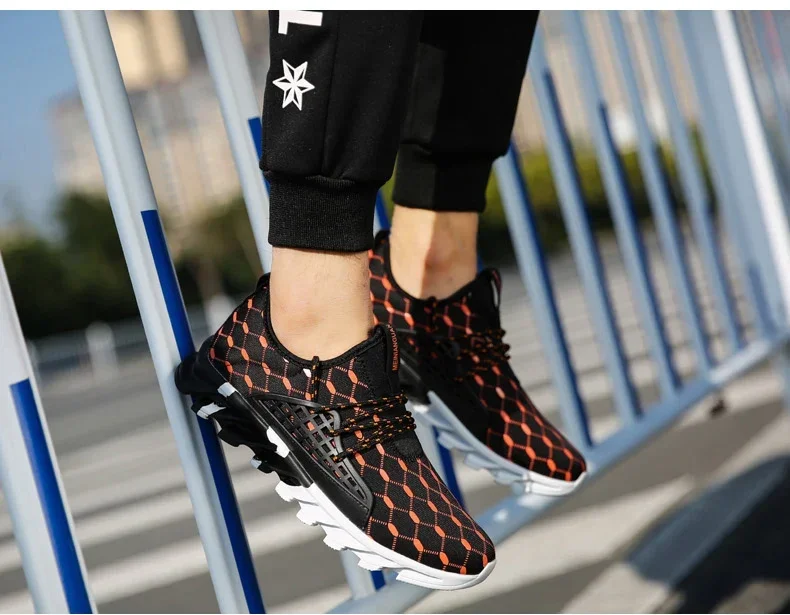 Herren Sportschuhe Atmungsaktive Freizeit Wanderschuhe Herrenmode Kleidung Tennis Sportschuhe – Detail 16