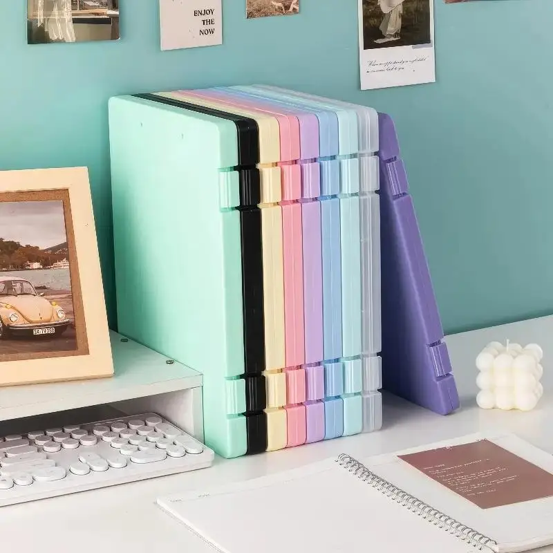 1 Piece Color Folder Storage Box, Multifunctional Desktop Organizer, Suitable For Daily Organization And Use Of Office Documents