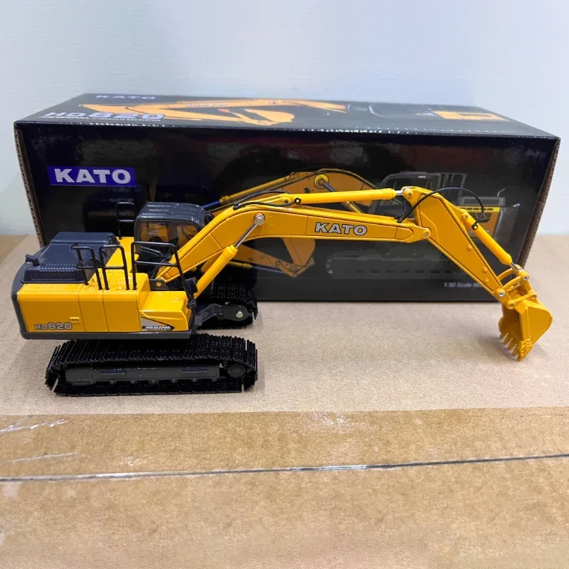 KATO Diecast Maßstab 1:50 HD820-7 Bagger Legierung Engineering Fahrzeug Modell Fertiges Produkt Simulation Spielzeug Statisches Modell