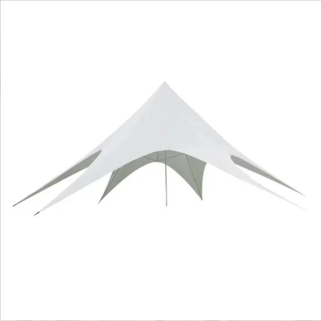

Big Customized Garden Yard Double Top Peak Star Spider Event Tent Sun Shade Waterproof Canvas Beach for Shelter