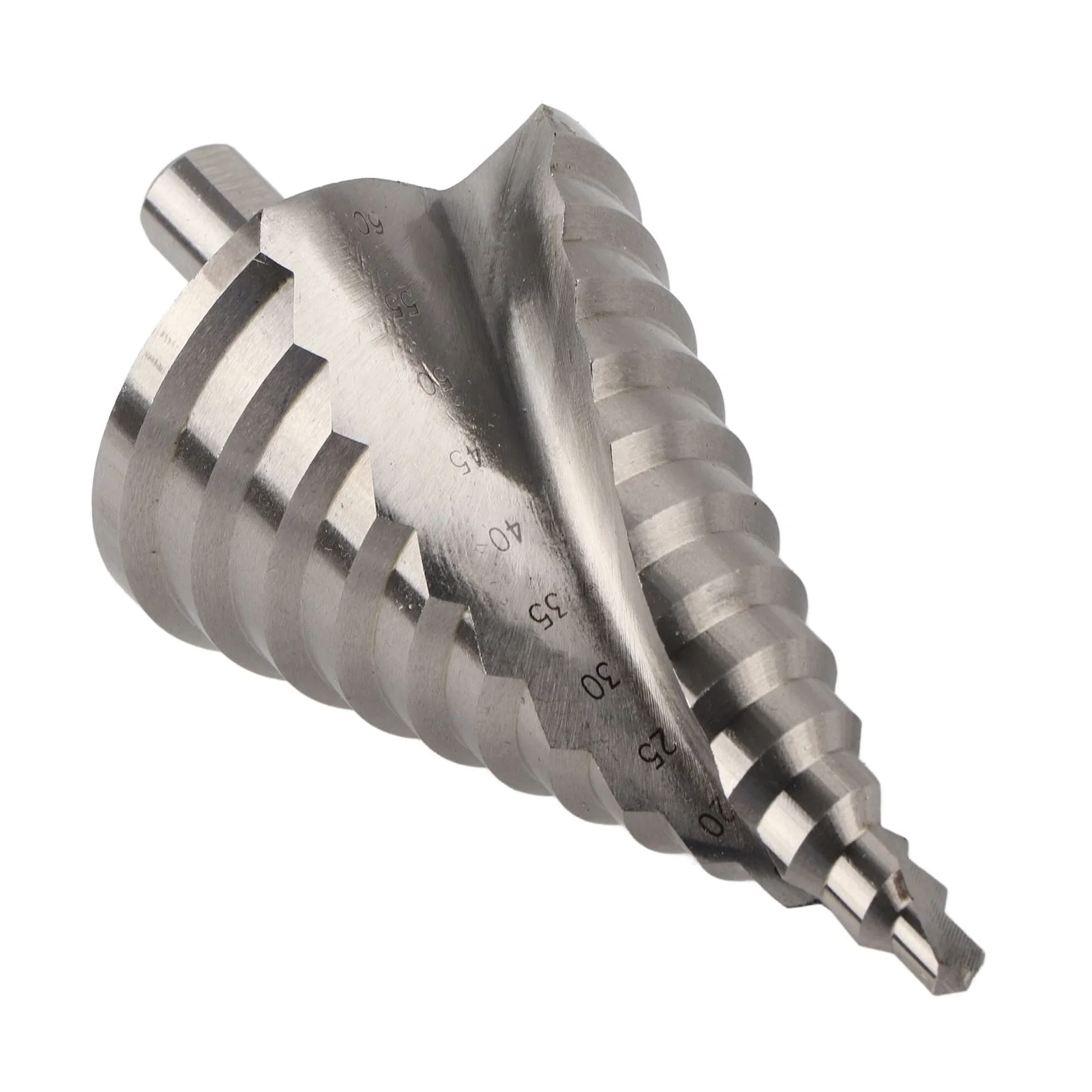 Step Drill Bit Pagoda Cone Spiral Groove Bearing Steel Reaming Hole Tool Hardware 6‑60mm