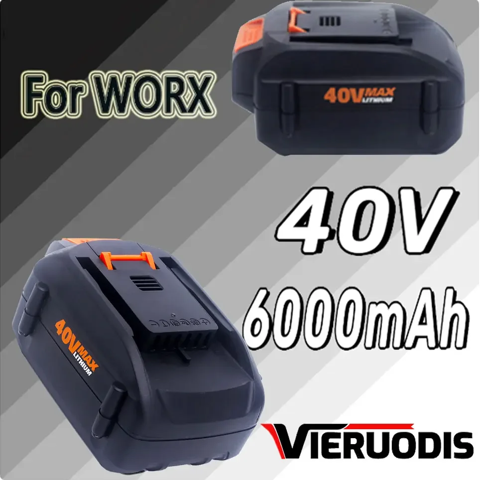 

For WORX 100% new Original brand new replaceable for WORX 40V 3.0AH/5.0AH/6.0AH lithium-ion battery tool battery WA3580