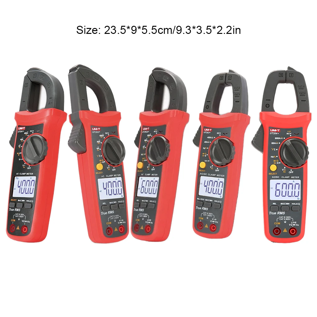 UNI-T UT210D UT210E UT201 UT202 UT202A UT203 UT204 Plus Pliers Ammeter Voltmeter Clamp Meter Professional Digital Multimeter