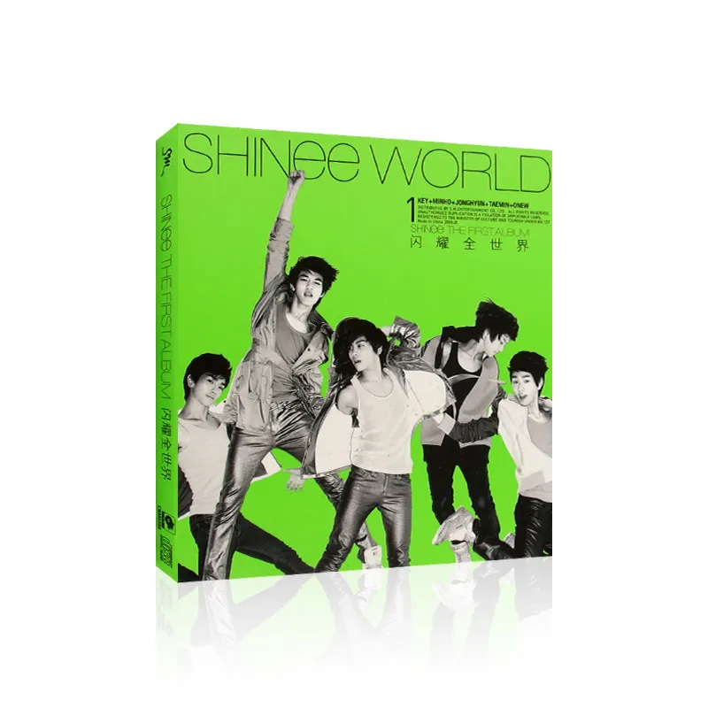 SHINEE SHINEE WORLD The Shining World, CD de Música, Álbum en Disco Compacto, Colección para Fans, Disco de Almacenamiento de Audio