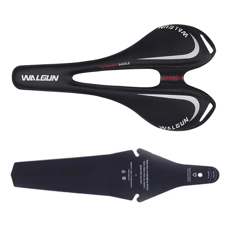 Ultralight Selle Works full Carbon Saddle Bicycle vtt racing seat Wave Road Bike Saddle for men S cycling Seat bike Spare Parts