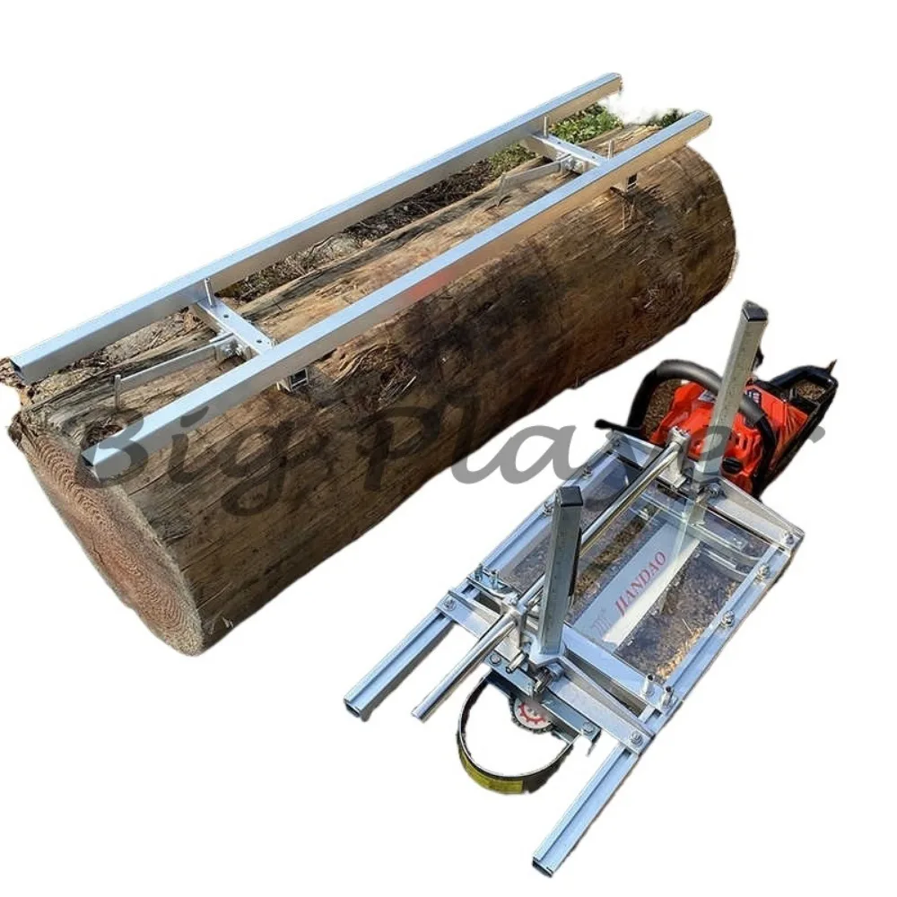 

Adjustable Chainsaw Planking Mill - Portable Sawmill Attachment for Cutting Thick Timber into Wooden Planks