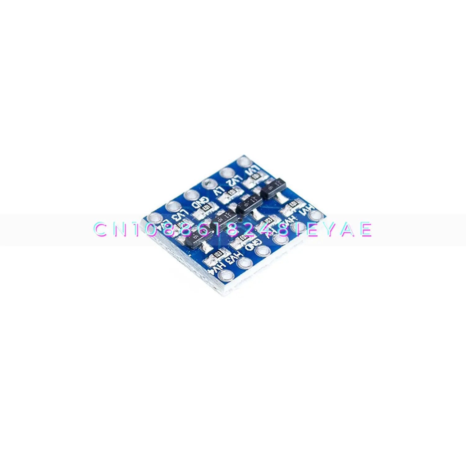 5V-3V IIC UART SPI and Other 4 Channels, Level Conversion Module, Four-way Pin Header