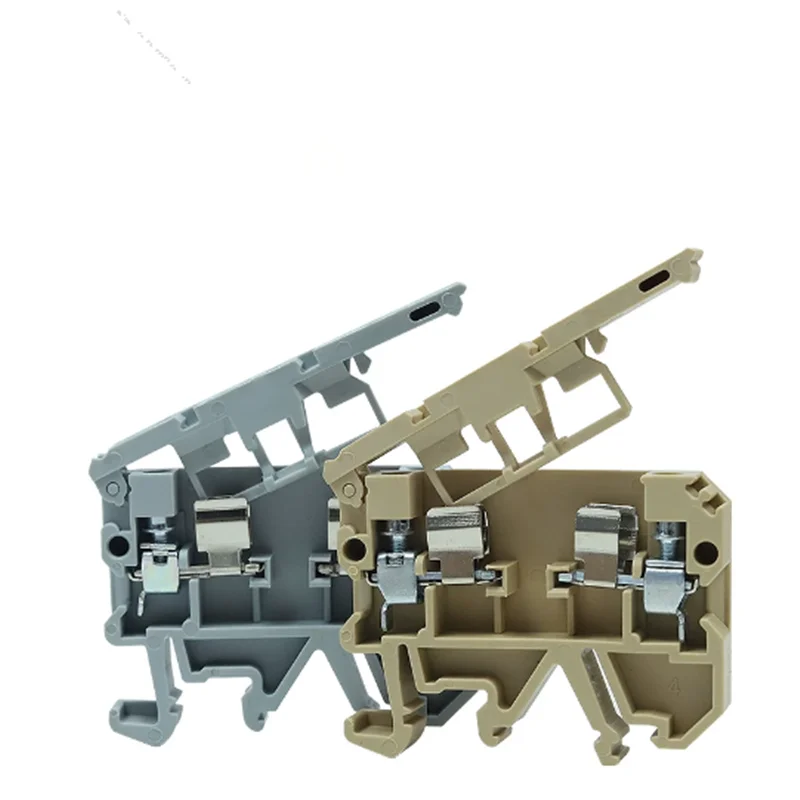 50 PCS 660V ASK1EN Din Rail Modular Connector Screw Fuse Terminal Blocks ASK1-EN