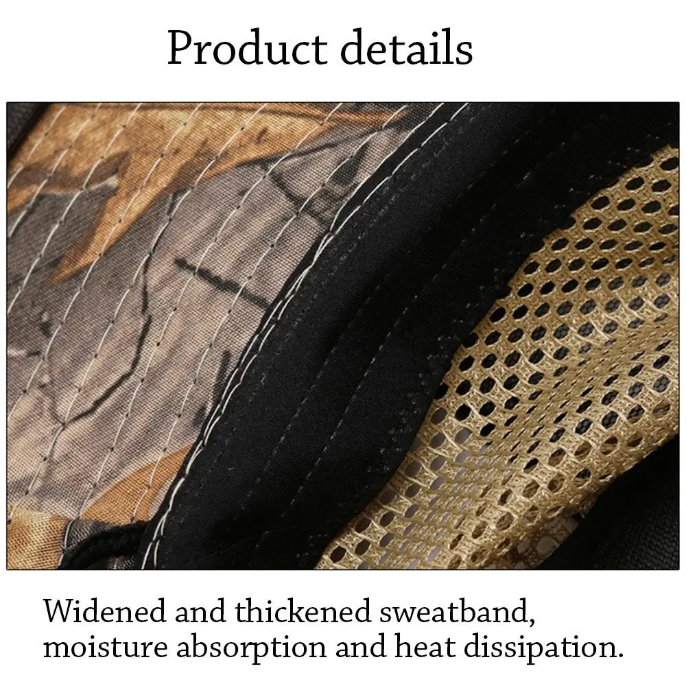 Outdoor Sunscreen Mosquito Hat Repellent Protection Fishing Sun Cap Casual Insect Bee Protection Bucket Hat for Men Women