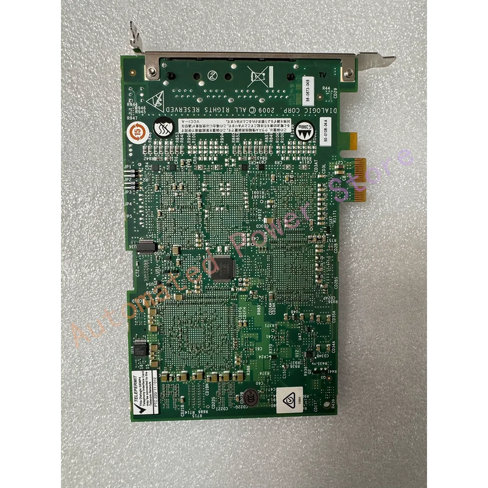 DNI1310TEPE2HMP ET:GEMP 50-0108-04 PCI-E Dedicated IP Voice Card For Call Center
