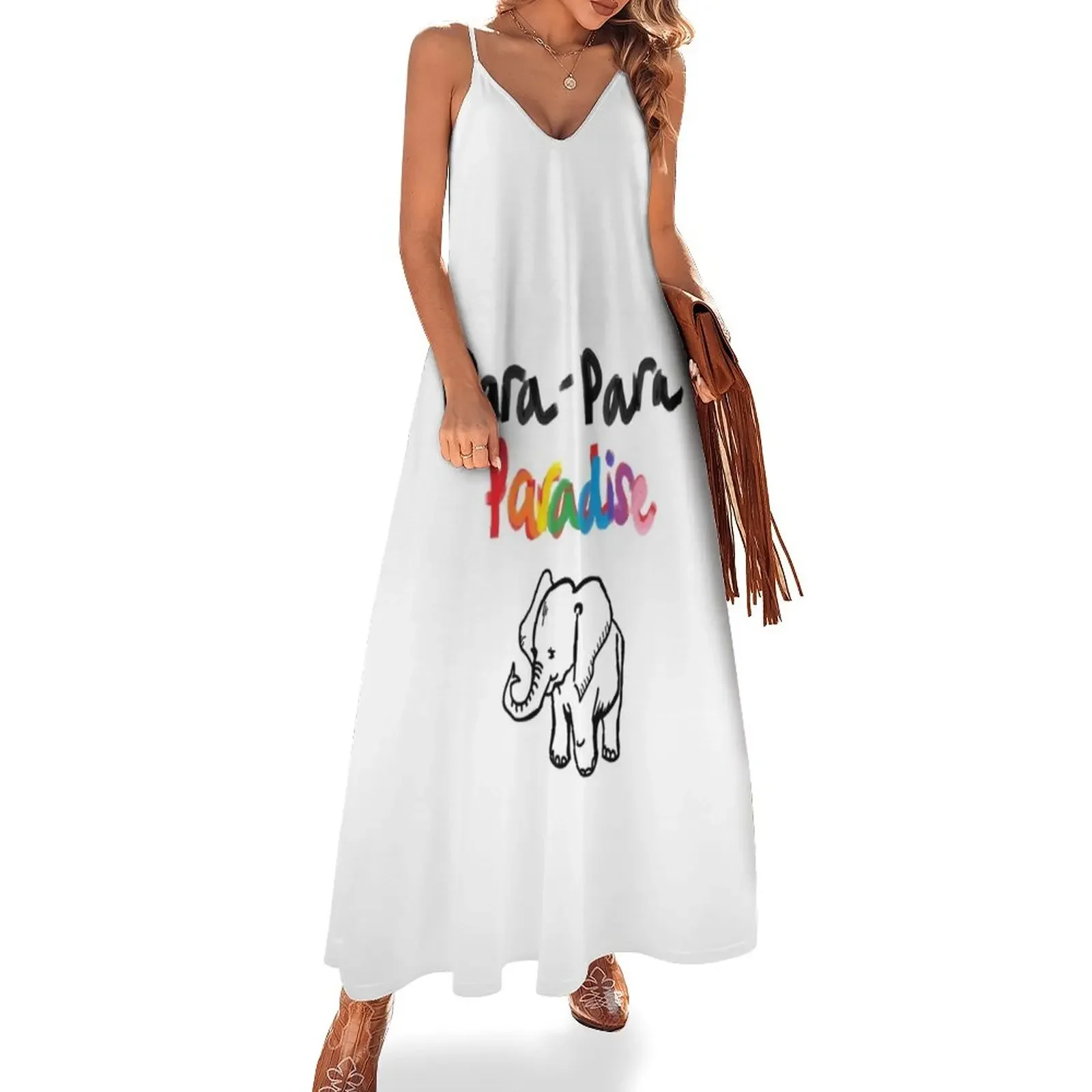 

Paradise Sleeveless Dress Clothing birthday dress for women