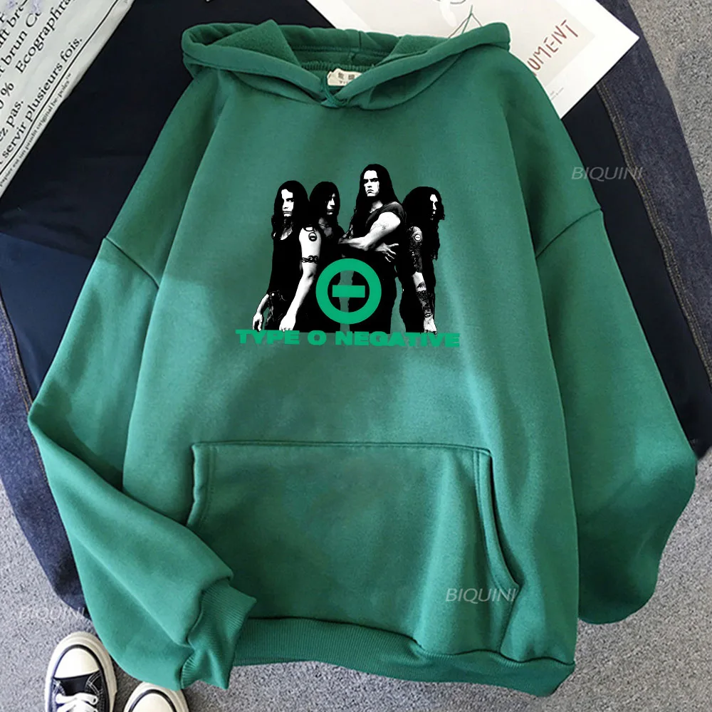 

Rock Mental Band Type O Negative Hoodies Sudaderas Winter Casual Men/Women Sweatshirts Graphic Hoody Unisex Hip Hop Streetwear