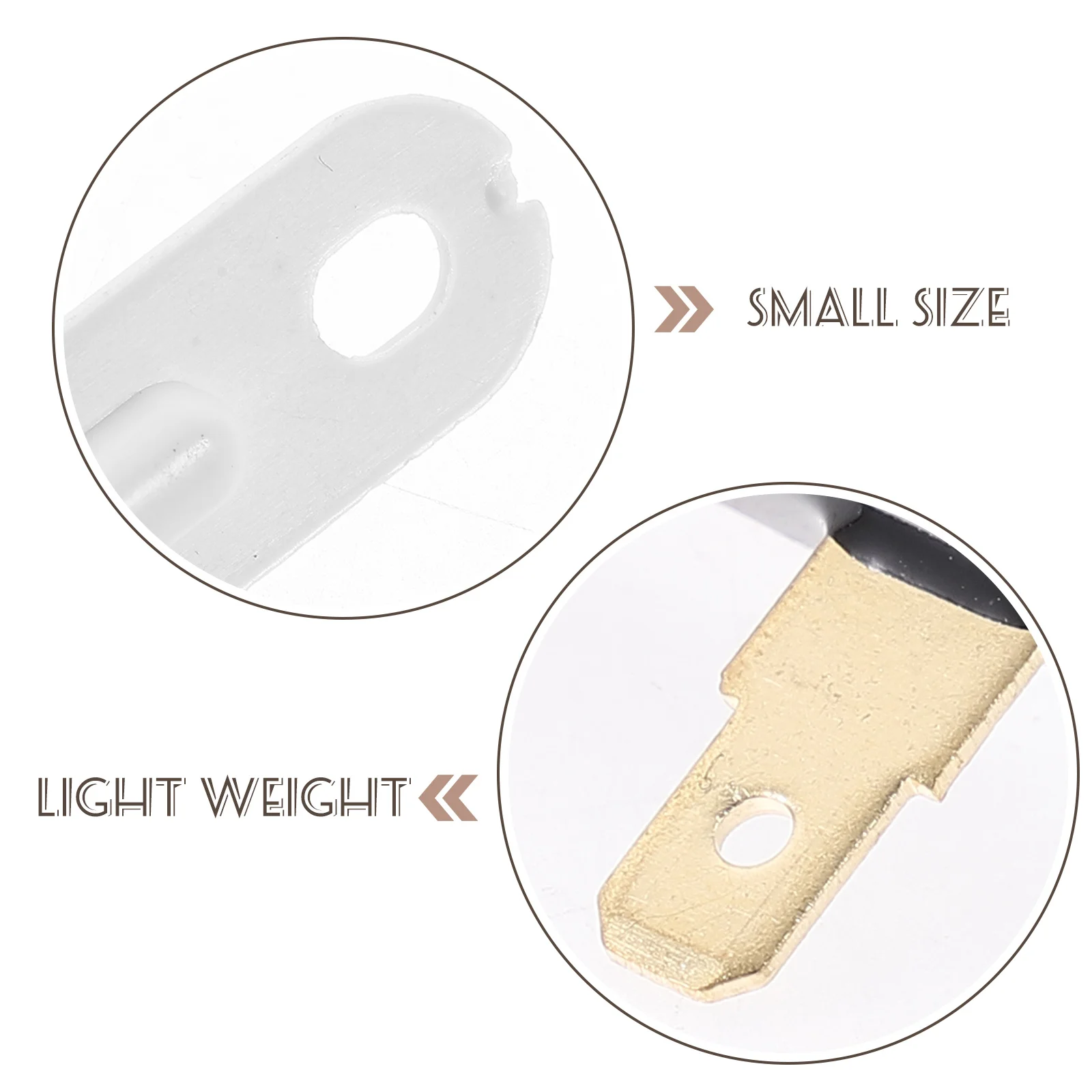 2Pcs Slim Thermal Fuse 3392519 for Washing Machine Dryer Copper ABS Temperature Control Replacement Dryer Fuse Part