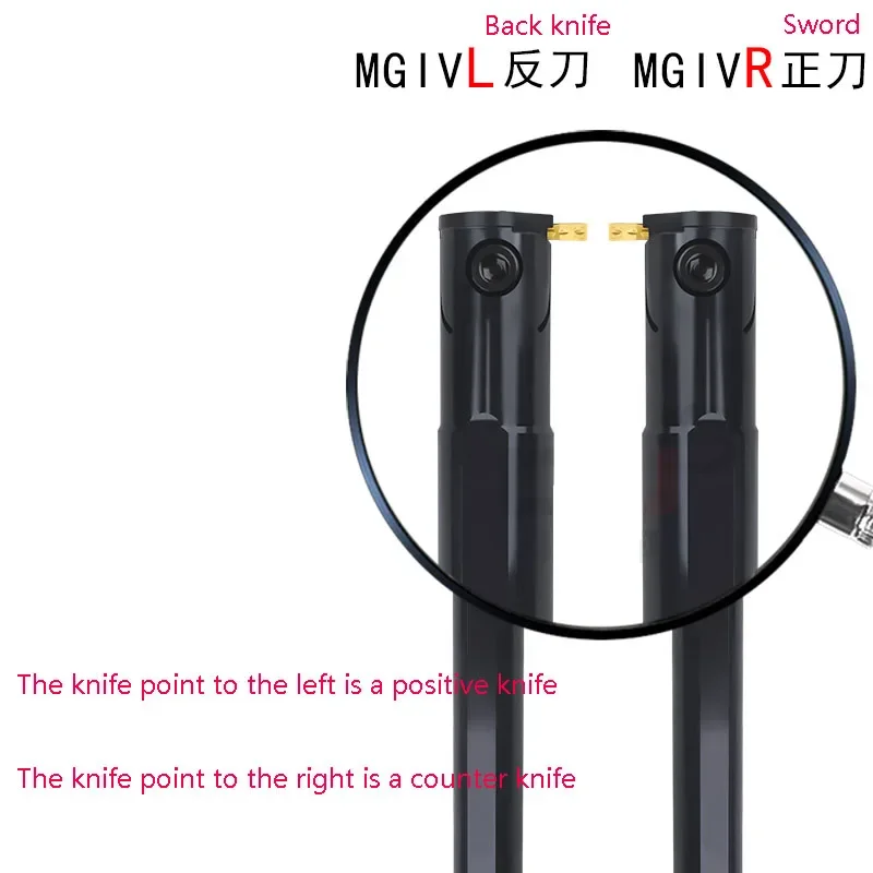 1 Máy Tính CNC Khe Cắm Dao Toolholder MGIVR/L/2016/2520/2925 Nội Bộ Cắt Bên Trong Rãnh Trận Động Đất Chống Dụng Cụ giá Đỡ Dụng Cụ Thanh