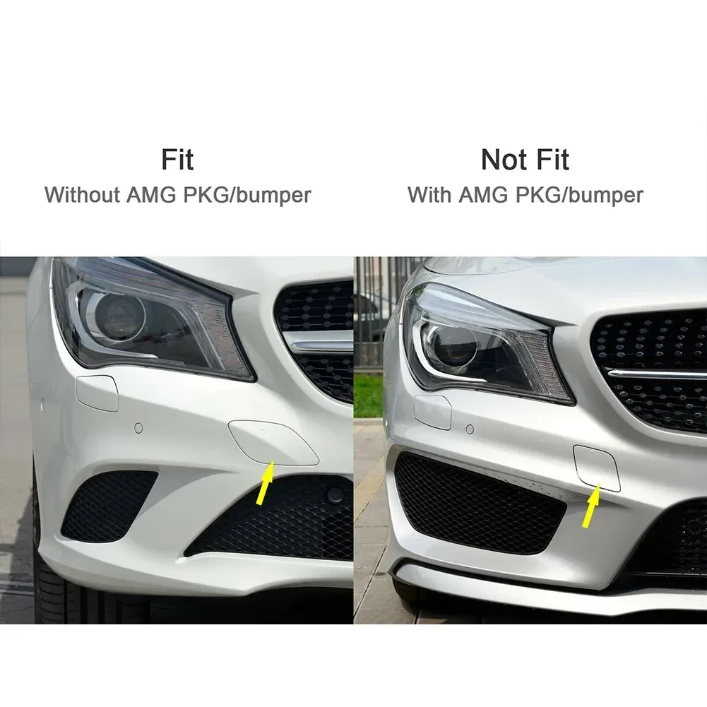 

Findme 2014-2016 For Mercedes W117 CLA-CLASS CLA 200/220/250 Front Bumper Tow Eye Cap Tow Bracket Cover 117-885-06-22 A11788506