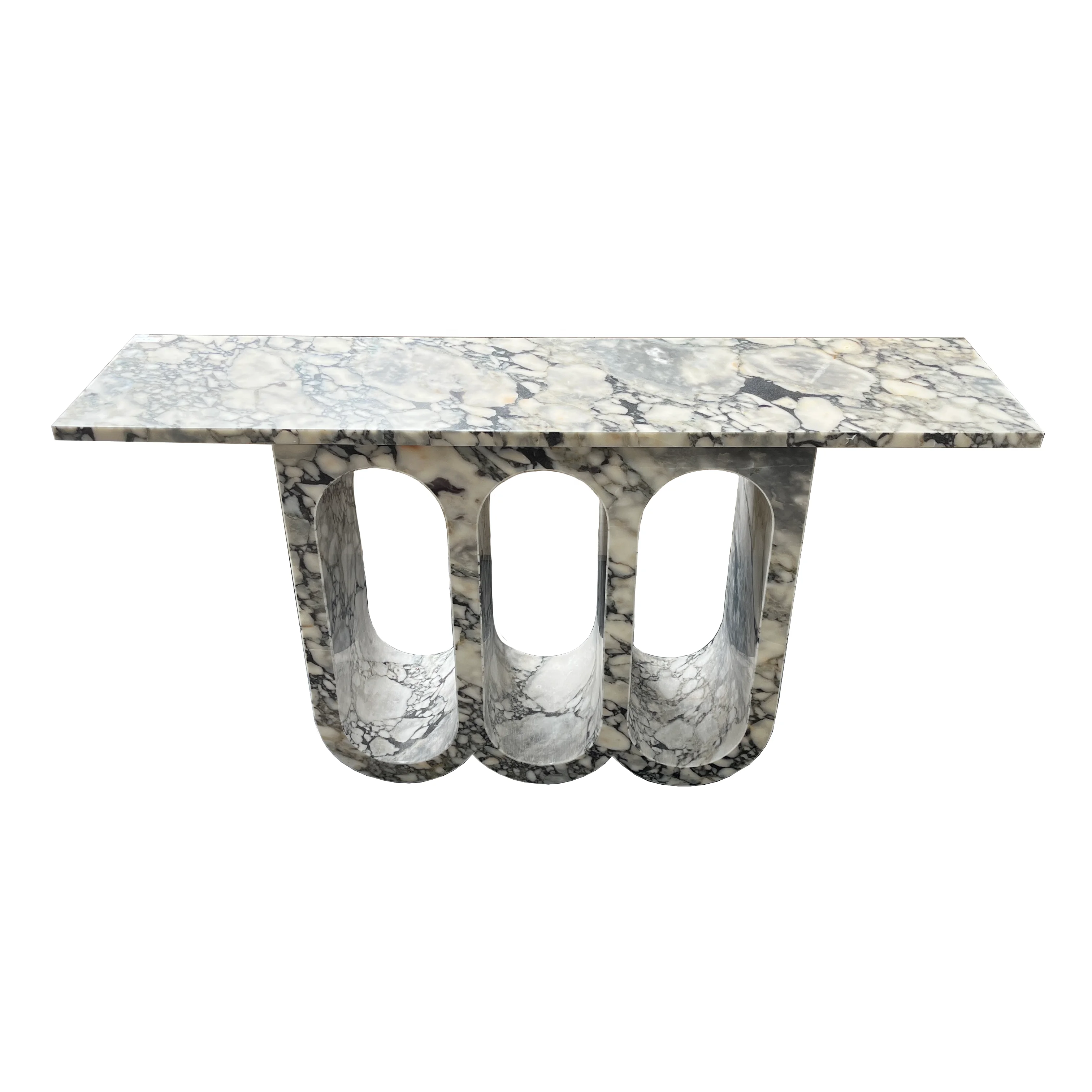 # Modern Natural Marble Furniture Viola Side Several Purple  Entry Hotels