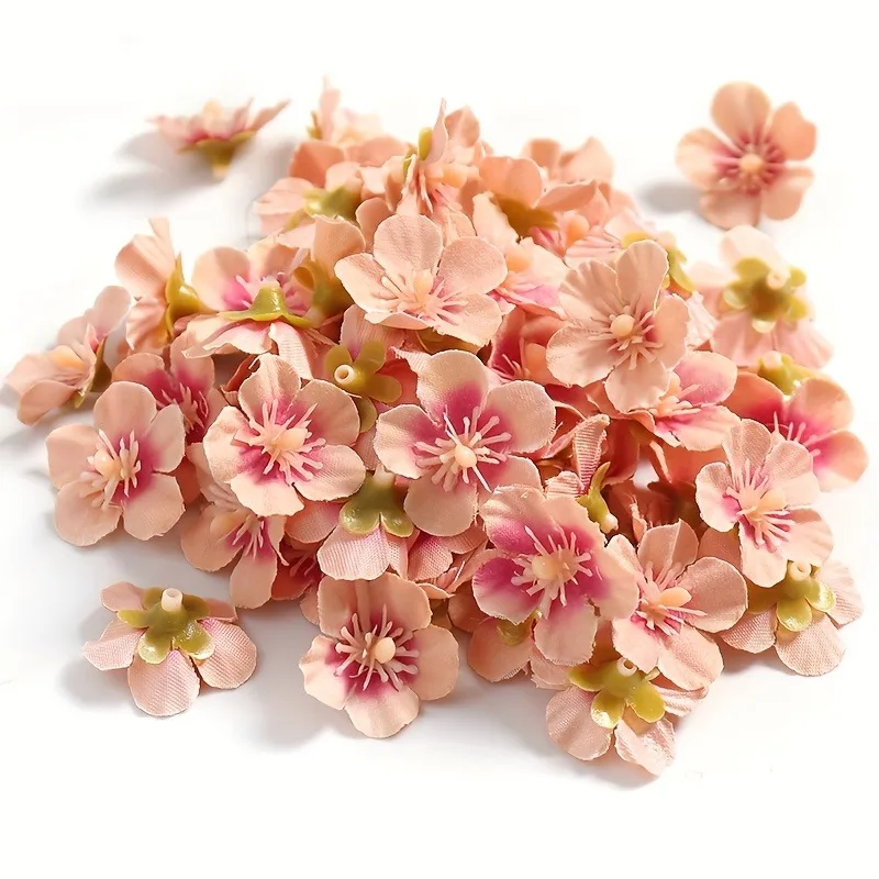 30/50/100 Stück künstliche Blumen Kopf 2,5 cm gefälschte Blumen für Heimdekoration Hochzeitsdekoration DIY handgemachte Girlande Geschenke Zubehör – Detail 16