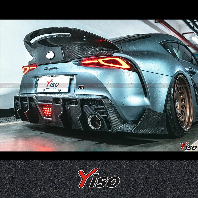

Аэродинамический комплект YISO V2 Empennage из карбона для тюнинга заднего крыла (спойлер) для Toyota Supra A90