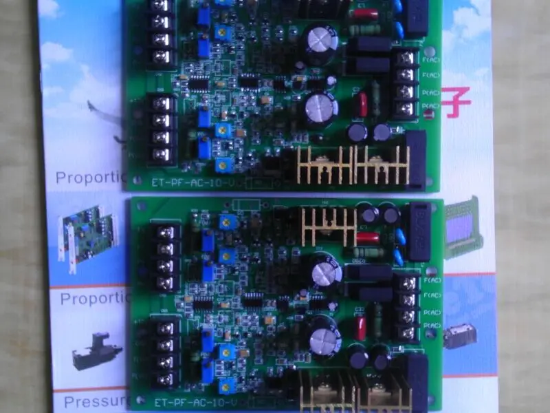 ET-PF-AC-10-V Double Proportional Amplifier Board-Factory Spot Supply-Vulcanizing Machine-Shoe