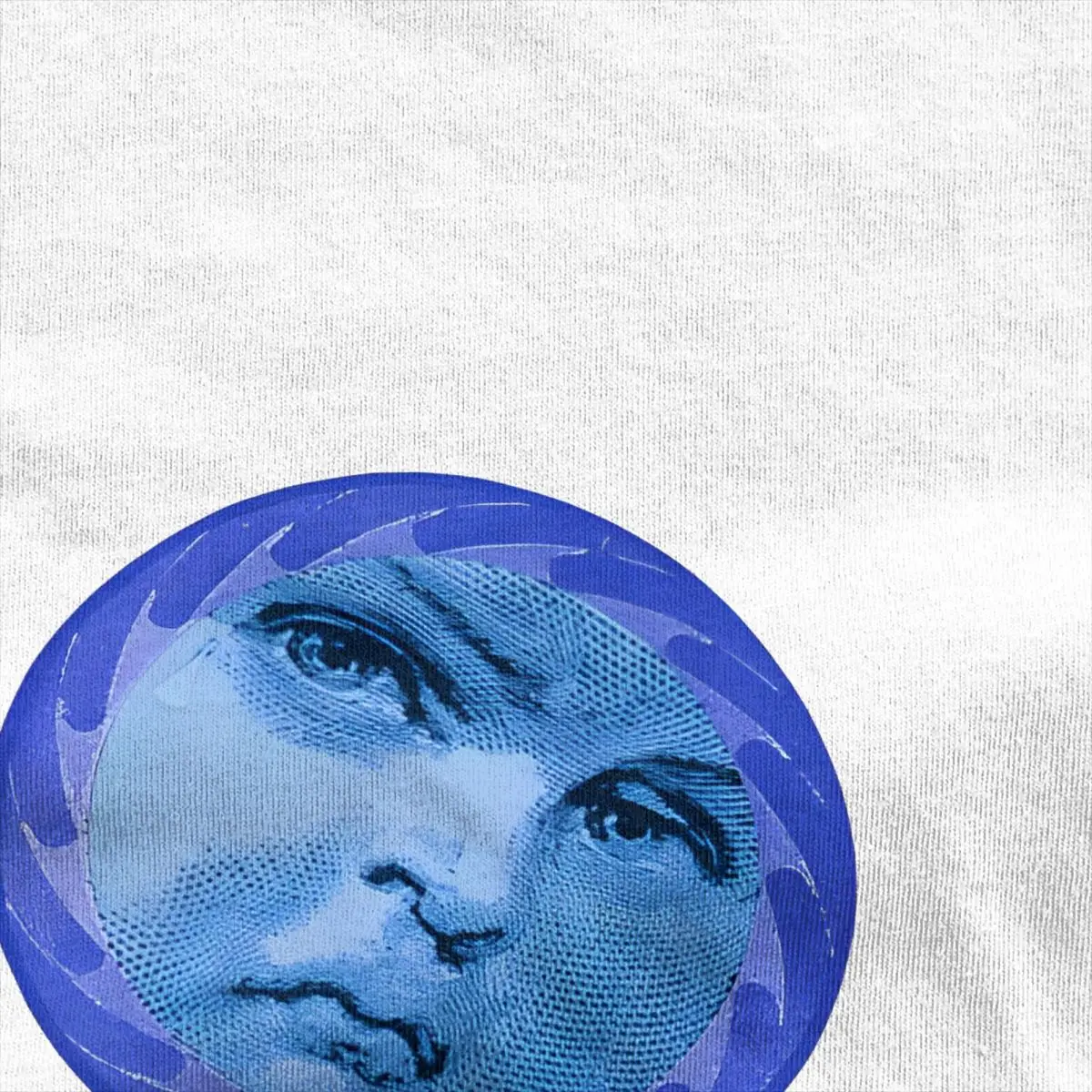 Smashing Infinite Sad Face Tour T Shirt Men blue Vintage Vintage Cotton T-Shirts Summer O Neck Novelty Tees Print Big Size Tops