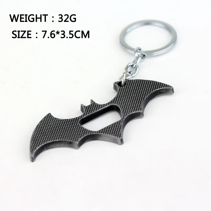 Swayboo Alloy Metal Material Holiday Halloween Bat Beer Bottle Opener Jewelry Keychain Keyring Pendant Practical Kitchen Tools