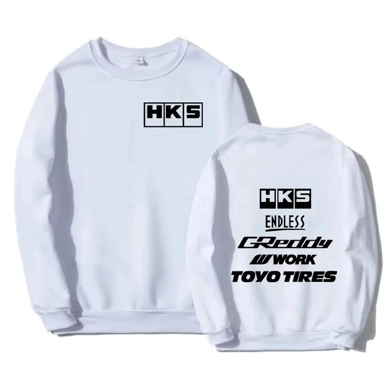 

Осень-зима 2029, новая мужская японская модифицированная JDM HKS бесконечная мужская и женская повседневная спортивная одежда с длинными рукавами в стиле ретро