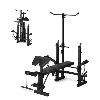 Weight Bench Foldable Bench Press Set! 💪🏠 1