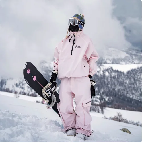 JOHN SNOW Snowboard Jacket Pants Female Tracksuit Mountain Skiing Suites Winter Women Men Snow Suits Sports Waterproof  Ski Sets