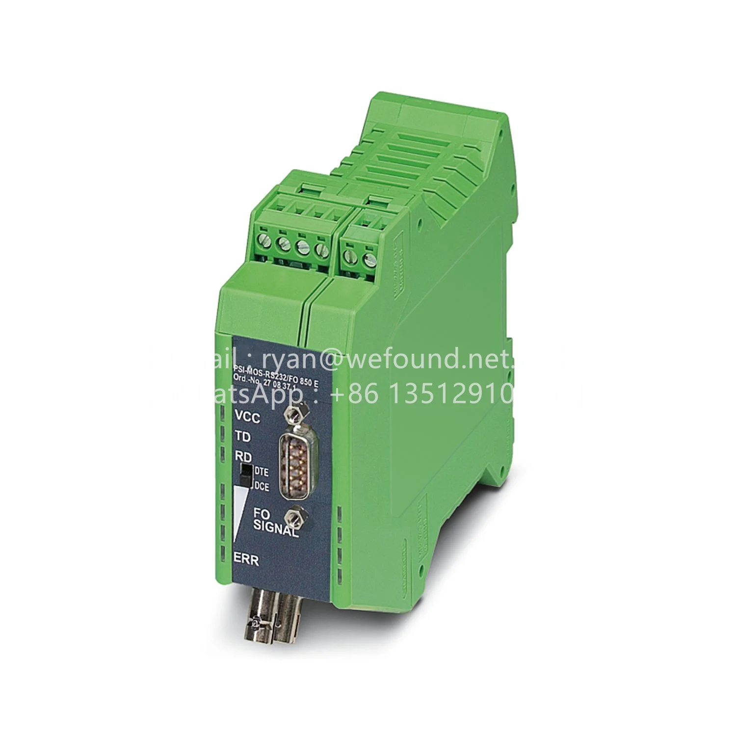 

2708371 FO converters - PSI-MOS-RS232/FO 850 E, Media converters