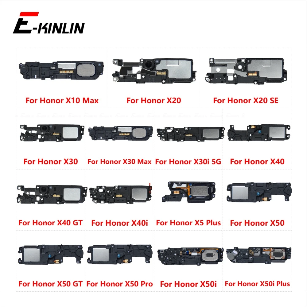 Main Buzzer Ringer Loud Speaker Loudspeaker Parts For HuaWei Honor X10 X20 X30 X30i X40 X40i X5 X50 X50i Pro Plus GT Max SE 5G