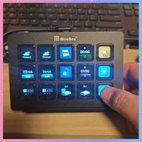 Streamdeck Mirabox HSV293V3 Keypad Visualize Customize Mini Keyboard Visual Desktop Smart Console PC Gaming Live Stream Gift