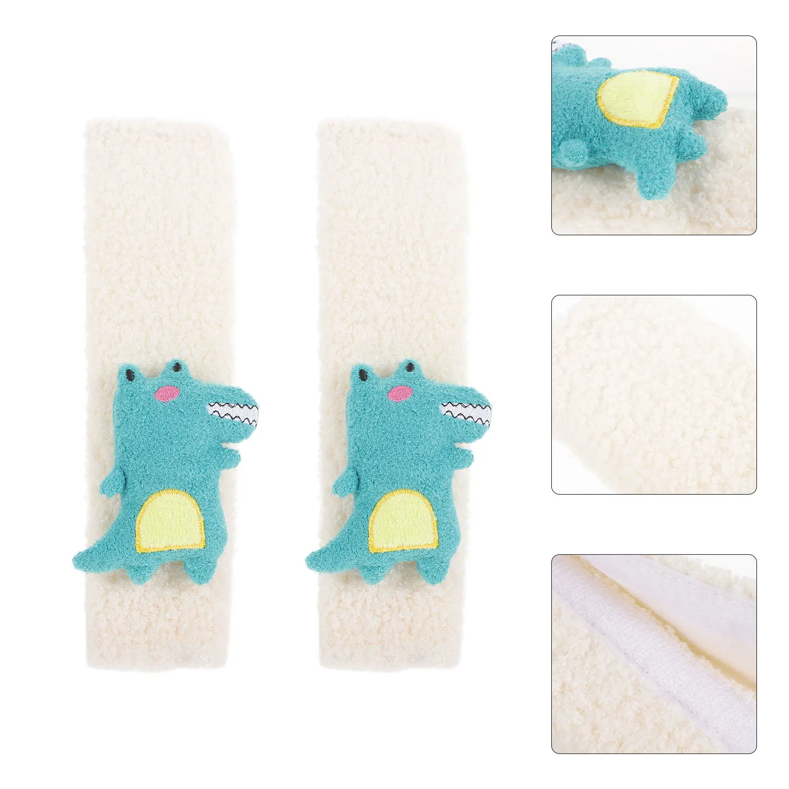 2 قطعة حزام الكتف وسادة مبطن غطاء عربة الطفل العالمي صالح مريح دعم أجزاء مقعد السيارة للأطفال