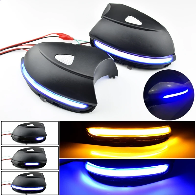 

Dynamic Side Mirror Blinker Turn Signal Light Compatible For Scirocco Passat B7 CC A5 Eos Jetta