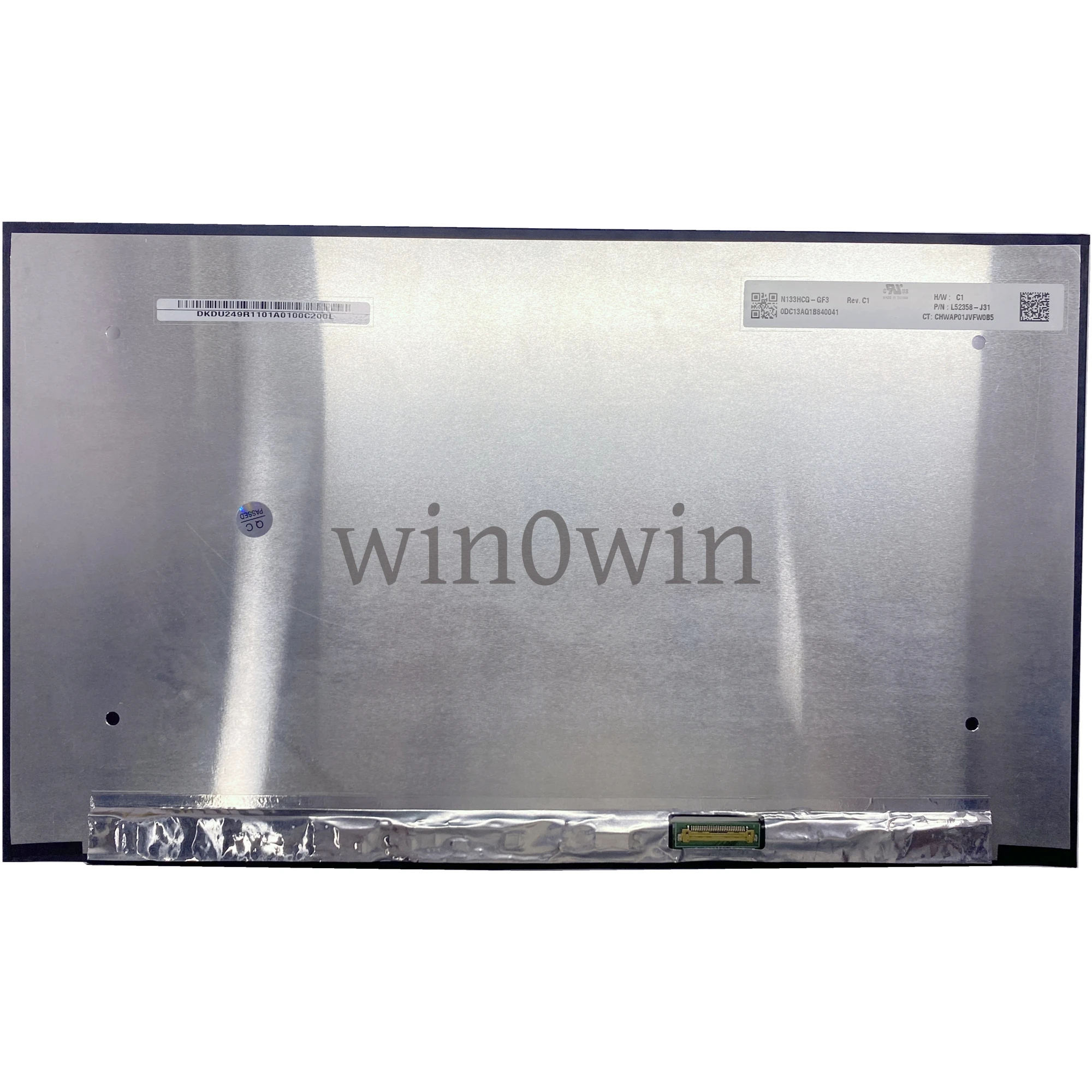 N133HCG-GF3 Rev.C1 1920×1080 FHD 166PPI 60HZ 13.3inch Laptop LCD screen