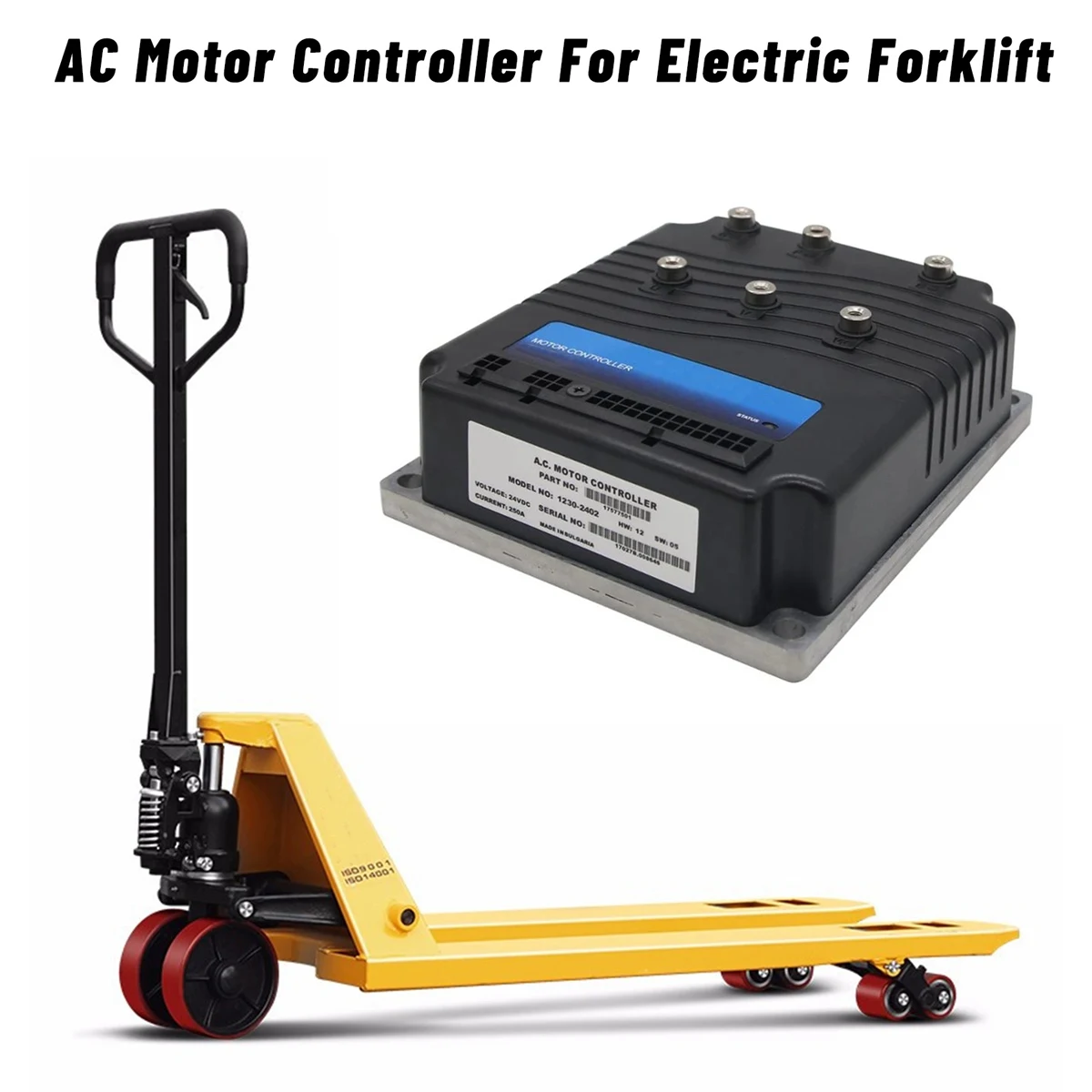 وحدة تحكم محرك التيار المتردد من الدرجة الاحترافية 1230 تحل محل CURTIS 1230-2402 لـ Liftstar