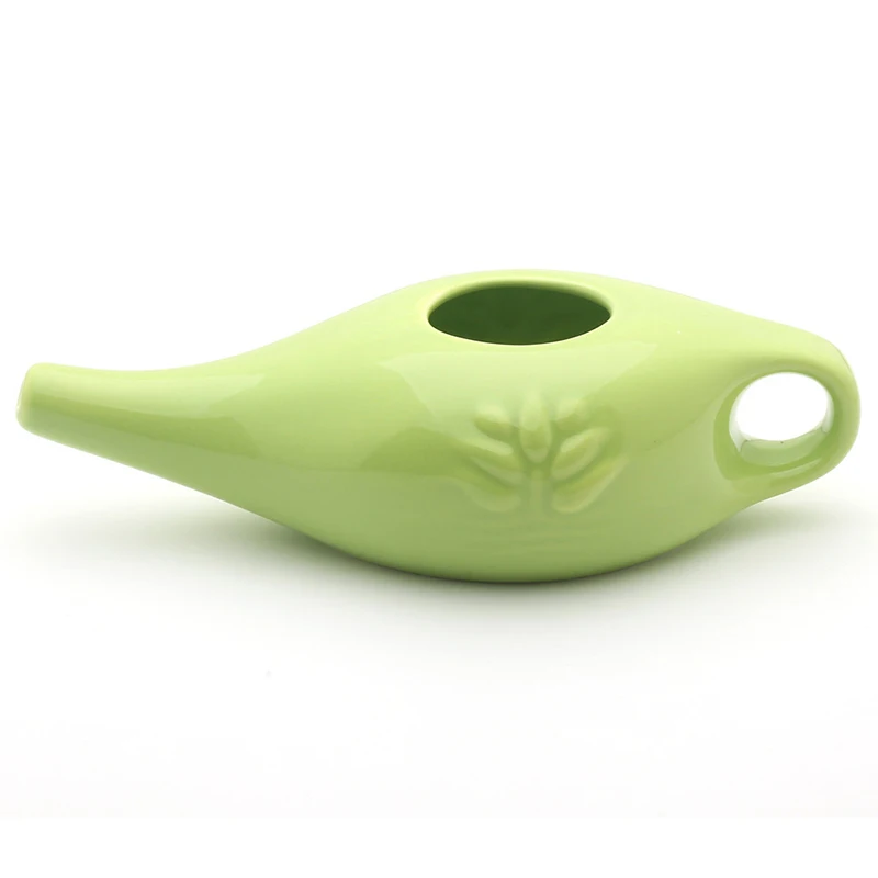 

Чистка носа Neti Pot для мытья с керамическим ирригатором для носа и полости рта