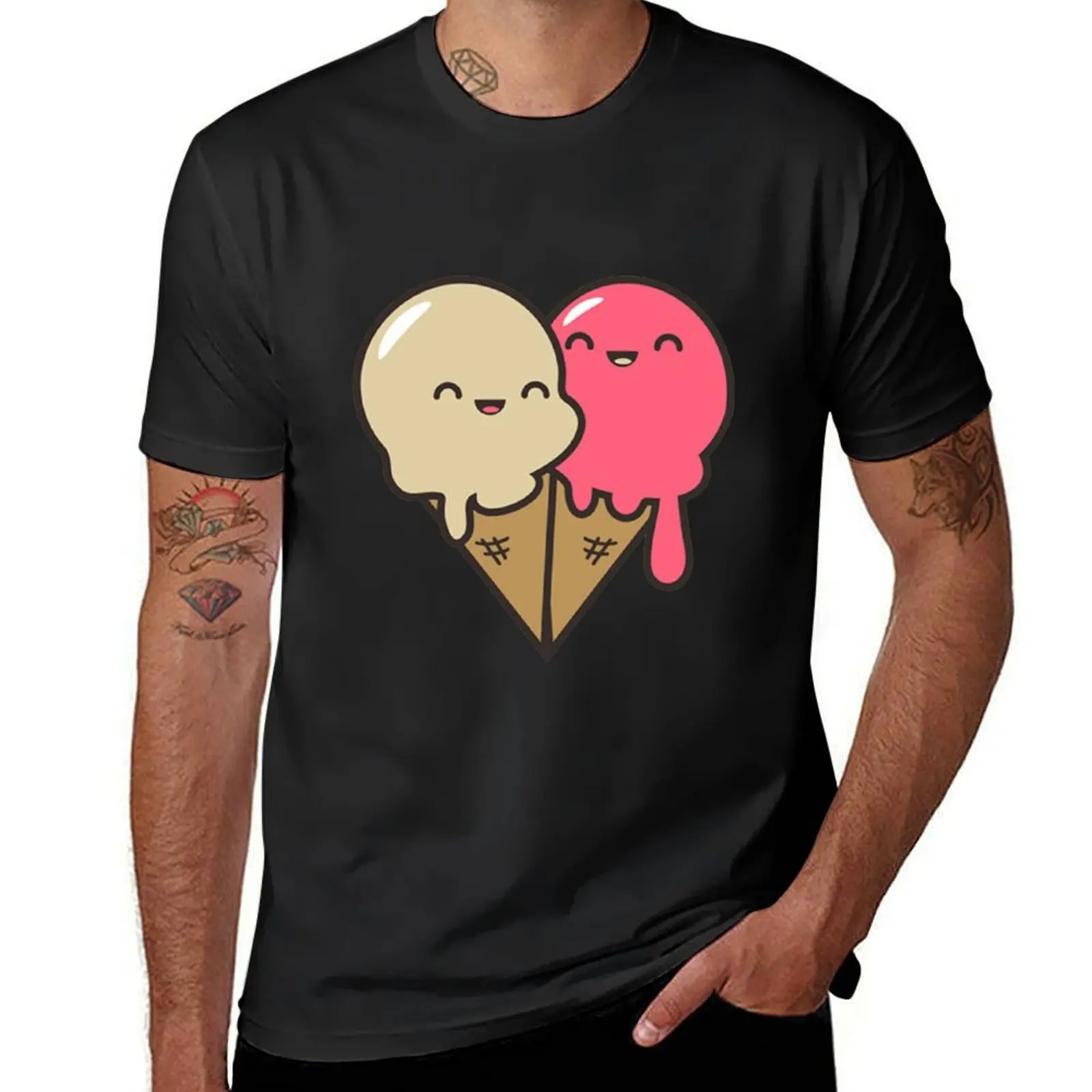 Love Ice Cream T-Shirt blanks cute clothes men t shirt