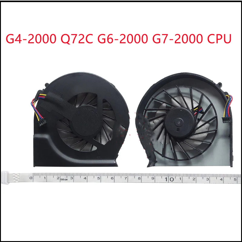 New Laptop CPU Cooling Fan Cooler For HP G4-2000 Q72C G6-2000 G7-2000 CPU