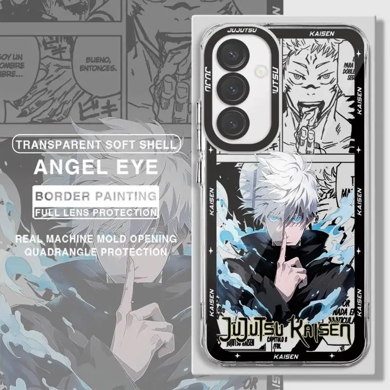 Anime J-Jujutsu Kaisen Phone Case for Samsung Galaxy A13 A14 A32 A11 A53 A34 A33 A12 A54 A73 A23 A42 A22 A72 Cover